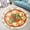Ravioli Italian Food, variant on Round Area Rug, Ufo Alien Ufo Non-Slip Floor Mat, Soft Washable Carpet for Living Room Bedroom Decor 24 Inch