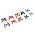 thumbnail image 3 of 10 Piezas Mariposa 3D Calcomanías Etiqueta de Pared Habitación Extraíble Decoración de 2, 3 of 6