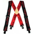 thumbnail image 2 of MELOTOUGH Work Suspenders Mens Heavy Duty X-Back Clip Suspenders Adjustable Elastic 2" Shoulder Strap, 2 of 6