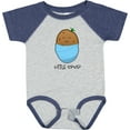 thumbnail image 3 of Inktastic Little Spud Blue Boys or Girls Baby Bodysuit, 3 of 5