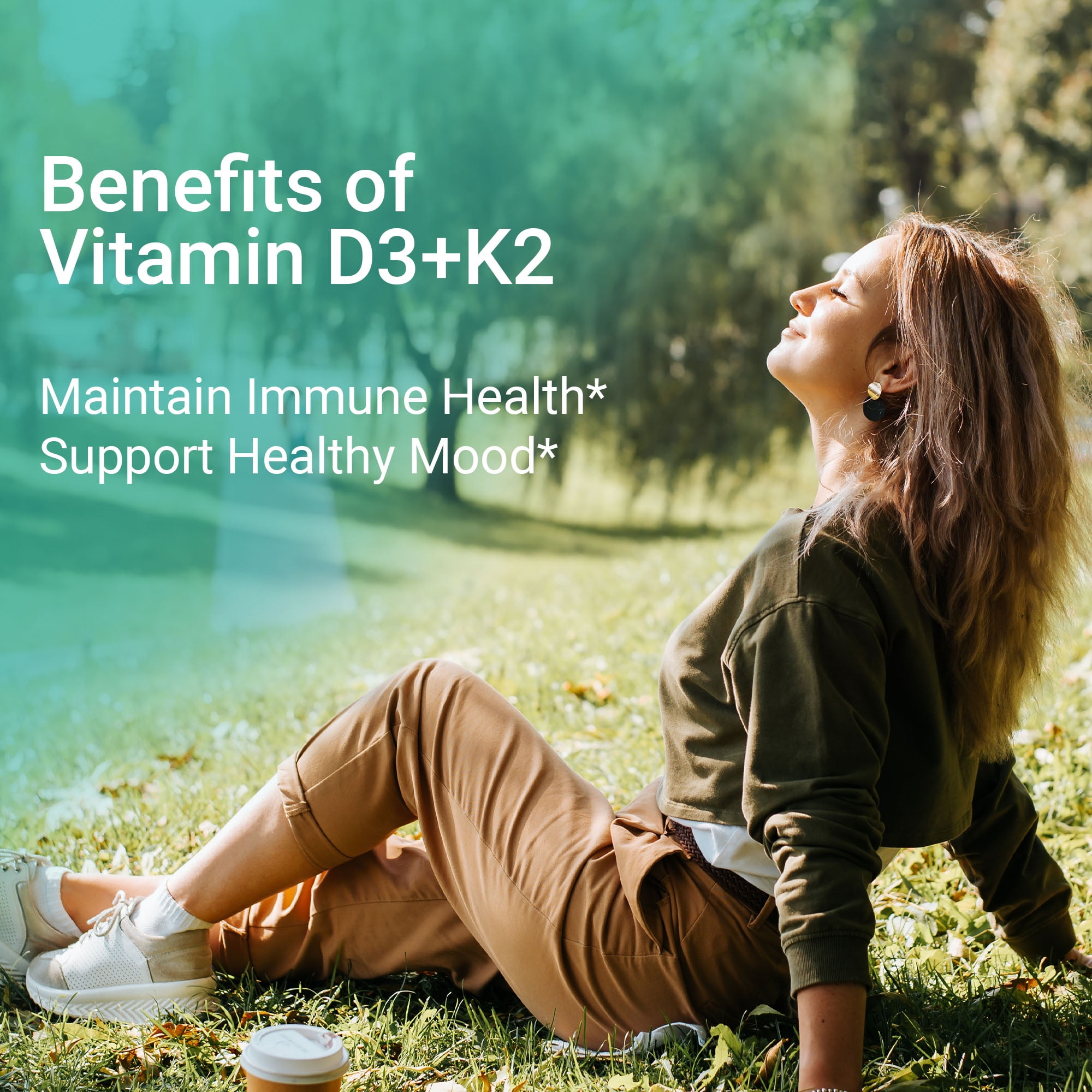 BioEmblem Vitamin D3 K2 5000IU with Patented MK7/MK4, 3-in-1 Support for Bones, Heart & Immunity
