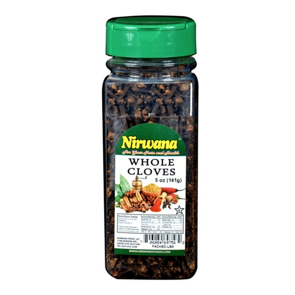 Nirwana Whole Cloves 5 oz Jar