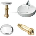 thumbnail image 3 of 2 Pack Pop Up Push Button Drain Stopper 35mm Sink Plug, Push-in Type Bounce Core Gift, 3 of 5