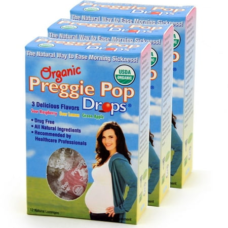 Three Lollies Preggie Pop Drops Organic