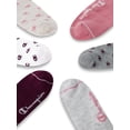 thumbnail image 4 of Champion Girls Lightweight Performance+ Kid Ankle Socks, 10 Pack, Sizes S–L, 4 of 5