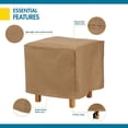 thumbnail image 3 of Duck Covers Essential 22" Square Ottoman/Side Table Cover, 3 of 6