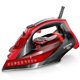 thumbnail image 1 of Plancha de vapor Utopia Home para ropa - Suela antiadherente - 1800 W con apagado automático de seguridad - Termostato ajustable, control de vapor variable, autolimpieza, cable de 2,4 m (negro/rojo), 1 of 5