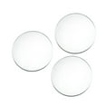 thumbnail image 2 of 3 piezas de espejos redondos para centros de mesa para mesas, placas de espejo redondas para Argent 30 cm, 2 of 9