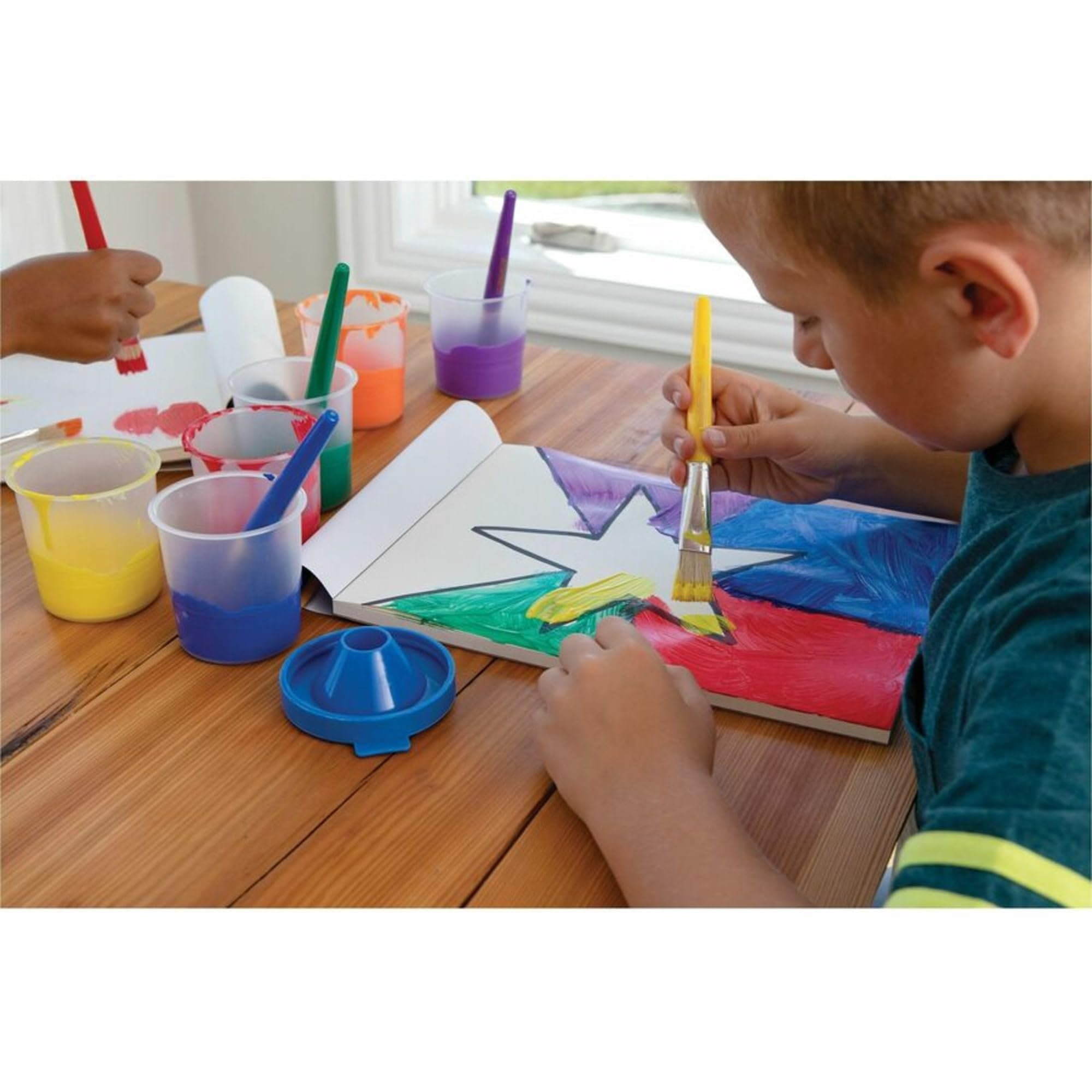 Prang Ready-to-Use Tempera Paint, 12 Assorted Colors, 16 oz, 12/Pack