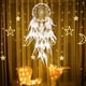 thumbnail image 5 of Atrapasueños con luz hecho a mano, atrapasueños móvil, decoración romántica Retro, decoración para niñas, casa móvil, dormitorio, pared, coche, regalo de cumpleaños Excelente Rendimiento ER018004WL, 5 of 5