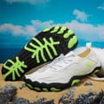 thumbnail image 4 of Zapatos Agua Descalzo Playa Secado Rápido Antideslizante para Hombre Mujer (40) Blanco, 4 of 8
