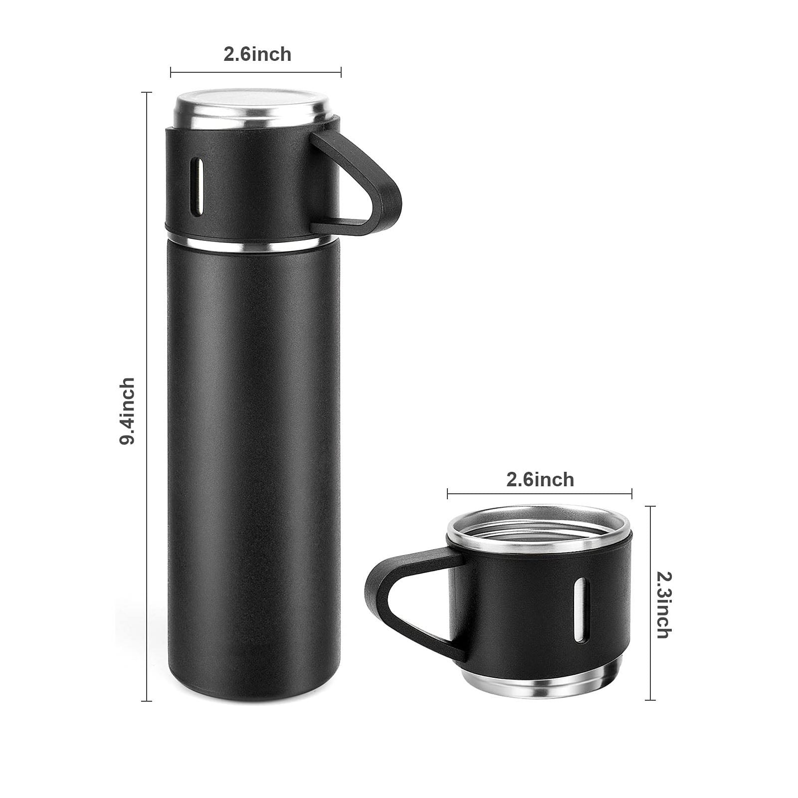 Stainless Steel Thermo Vacuum Insulated Bottle with Cup for Coffee