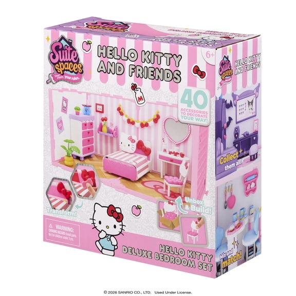 Suite Spaces - Hello Kitty & Friends - Hello Kitty Deluxe Bedroom