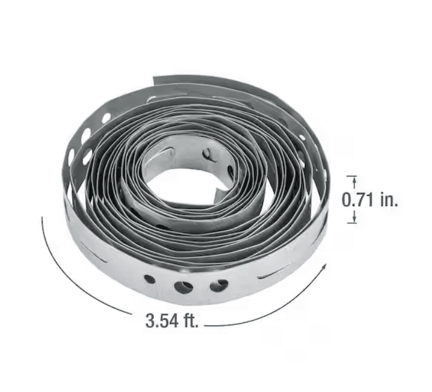 (50 PCS).  10ft Galvanized Plumbers Tape