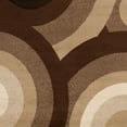 thumbnail image 4 of Livabliss Area Rugs for Living Room, 2x3 Paramount Modern Brown Rug, Bedroom Dining Room Home Decor Stain Resistant Carpet (1'10" x 2'11"), 4 of 4