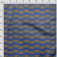 thumbnail image 3 of oneOone Georgette Viscose Fabric Floral Block Print Fabric By Yard 42 Inch Wide, 3 of 4