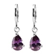 thumbnail image 2 of Fiudx Joyas Pendientes Colgantes Con forma De Lágrima De Moda 925, Pendientes Femeninos, 2 of 3