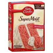 General Mills Betty Crocker Super Moist Strawberry Cake Mix, 18.25 oz