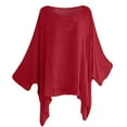 thumbnail image 4 of CHOK Blouse Bouffante à Manches Courtes et Col Rond Rétro pour Femmes d'Été, 4 of 4