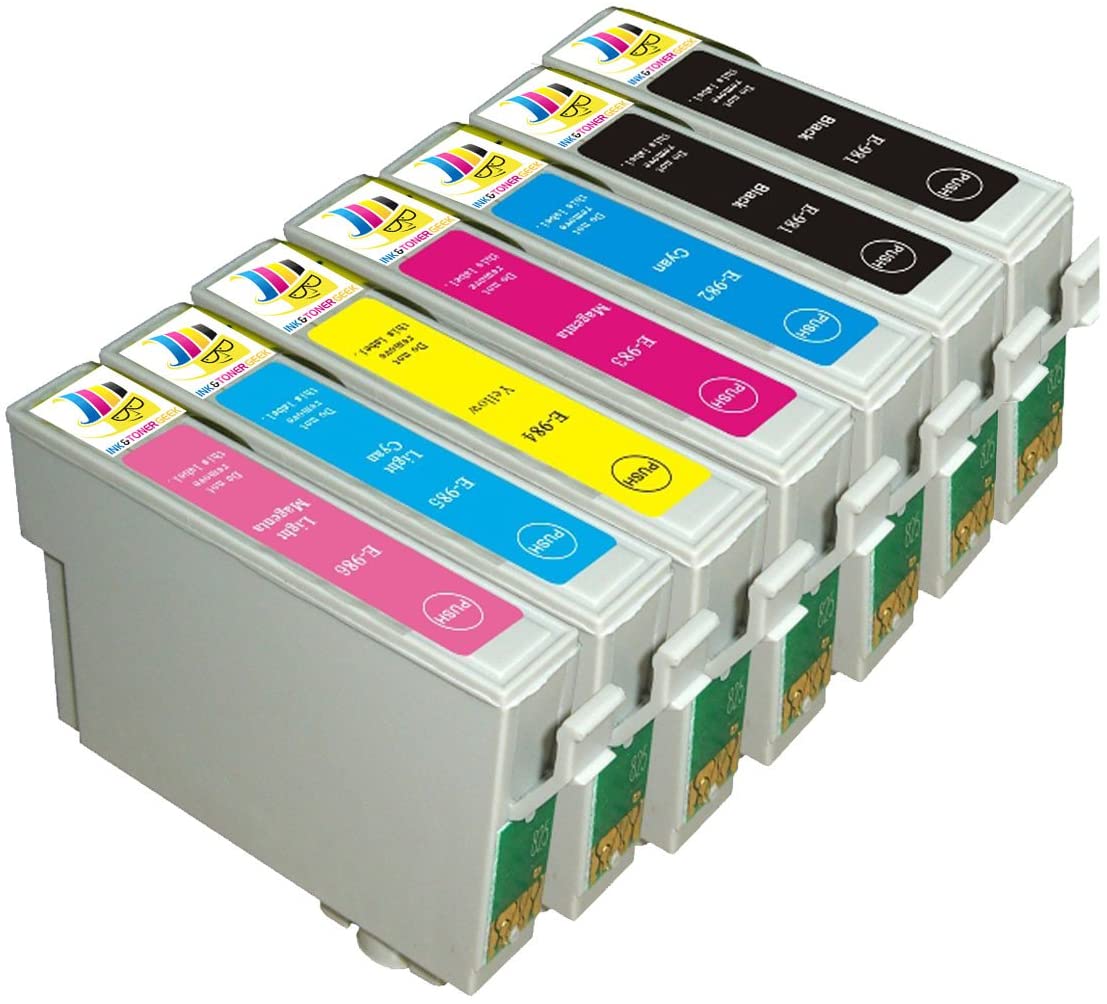 Ink & Toner Geek ® 7 Pack Remanufactured Replacement Inkjet Cartridges ...
