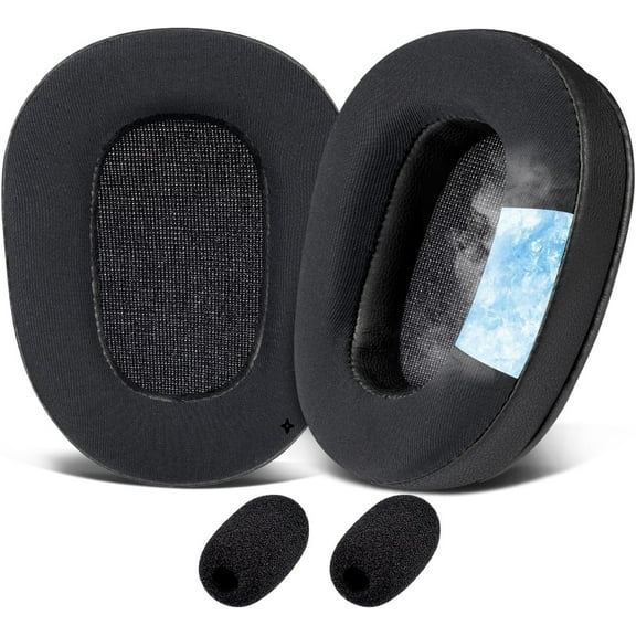 Upgrade Earpads Replacement for BlueParrott B450/S450(450XT 450 XT) Noise Cancelling Bluetooth Headset Ear Pads Cushions Cool Gel Earmuffs with High-Density Noise Isolation Foam