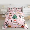 thumbnail image 2 of Homewish Xmas Snowman Bedding Comforter Set 2pcs for Teens Boys Girls,Happy New Year Twin Comforter Sets Microfiber,Merry Christmas Gifts Breathable Bedding Set,Super Cozy Room Decor,Reversible, 2 of 8
