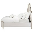 thumbnail image 3 of Michael Amini Malibu Crest Queen Scalloped Panel Bed - Porcelain/Chardonnay, 3 of 13