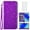 Purple, variant on Compatible with Samsung Galaxy J7 Star J 7 Crown 7J Refine 2018 J7V V 2nd Gen Wallet Phone Case and Tempered Glass Screen Protector Flip Credit Card Holder Stand Bling Glitter Cell Cover for Pink