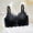 Black, variant on REORIAFEE Minimizer Bras for Women Without Underwire Lace Mesh Lingerie Bras Wireless Bras V Neck Comfy Corset Bra Adjustable Straps Comfortable Breathable Brassiere Anti-Sagging Bra