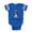 Royal Blue, variant on CafePress - Easter Beagle - Cute Infant Baby Football Bodysuit