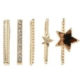 thumbnail image 6 of KALLORY Watchband Charms Moon Shape Golden 5Pcs 0.9X0.4in Silicone Bands, 6 of 8