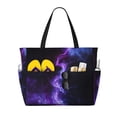 thumbnail image 1 of Easygdp Purple And Blue Nebula Bolsa de Viaje de Playa de Gran Capacidad, Bolsa Tote Perfecta para la Playa, Escapadas de Fin de Semana y Viajes, 1 of 7