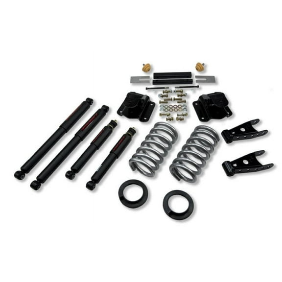 Belltech LOWERING KIT WITH ND2 SHOCKS Fits select: 1995-1999 DODGE RAM 1500