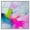 White Frame, variant on Neon Cloudscape II Framed High-Gloss Acrylic Glass Wall Art Pastel Wall Decor by Art Remedy, Black Frame, 12 x 12
