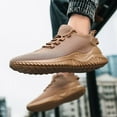 thumbnail image 6 of BUBUDENG Men's Sports Shoes Fashionable And Casual Fly Woven Shoes Breathable Mesh Walking Shoes, 6 of 8