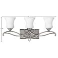 thumbnail image 6 of 5003AN Hinkley Lighting Brooke - 3 Light Bath Vanity in Traditional and Transitional and Coastal Style - 24 Inches Wide by 10.75 Inches High-Antique, 6 of 12