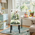 thumbnail image 4 of Easter Dining Chair Covers, Removable Washable Chair Back Protectors, Rabbit Themed Kitchen Home Decor with Holiday Patterns, 4 of 6