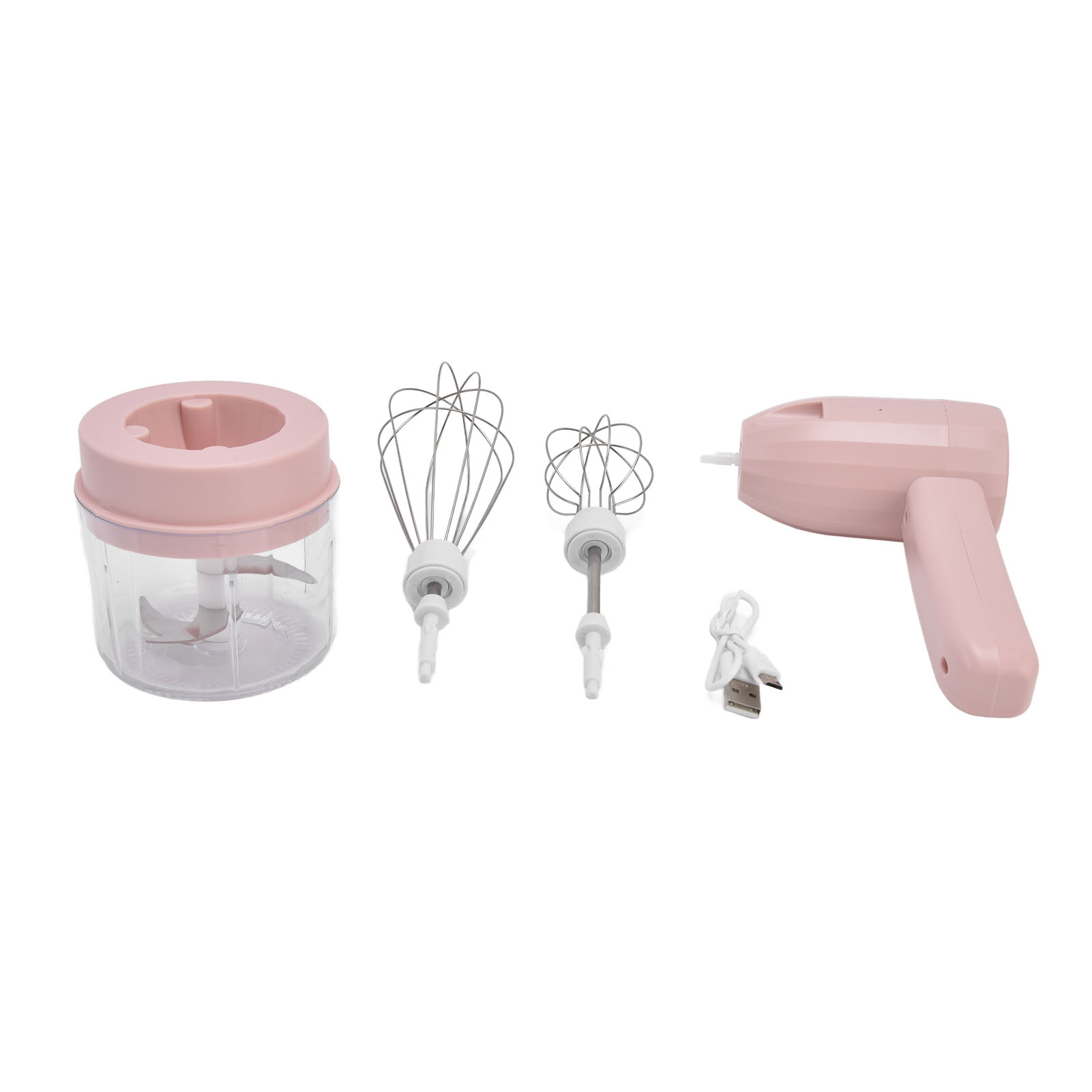 Wireless Hand Mixer, Compact 5 Speed Electric Whisk Safe Detachable For