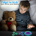 thumbnail image 3 of Jeexi LED Light Fidget Spinner - 3 Pack, Lighting Fidget Hand Finger Spinner Toy - Stress Reduction and Anxiety Relief Great Gif for Children, Kids & Adults, 3 of 7