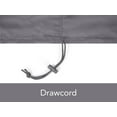 thumbnail image 4 of Covermates Golf Cart Cover - Light Weight Polyester, Weather Resistant, Drawcord Hem, Power Sports Covers, Charcoal, 4 of 8