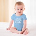 thumbnail image 2 of I Get My Awesomeness From My Grandpa - Baby Clothes - Funny Newborn Bodysuit Outfits for Boys And Girls Sky Blue-style 3months, 2 of 7