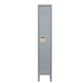 thumbnail image 5 of 12"x12" Metal Locker Cabinet with Lock, 66"H Storage Unit for Home, Gym, Office, School, 3-4 Spaces, Gray, 5 of 15