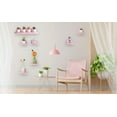 thumbnail image 2 of Small Floating Shelves Mini Cloud Shelves Hanging Display 6 Inch Wall Shelf for Bathroom Livingroom Bedroom,3 Pack,with 2 Types of Installation, Pink, 6"D x 3"W x 3.5"H, 2 of 7