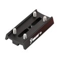 thumbnail image 1 of Placa de montaje de cola de milano para telescopios astrofotográficos, accesorios con 4 tornillos Negro, 1 of 8