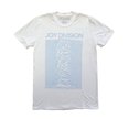 thumbnail image 1 of Joy Division - Camiseta Unknown Pleasures para Adultos Unisex (Blanco, Azul), 1 of 2