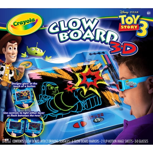 Crayola 3-D Glow Board, Toy Story 3 - Walmart.com - Walmart.com