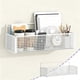 thumbnail image 1 of Cesta metálica de pared para almacenamiento en la cocina | Organizador colgante para artículos diversos y de aseo | Cesta de malla metálica para encimera de ducha de baño, 1 of 6