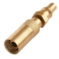 fanmier 1/4\" Propane Natural Gas Quick Connect Fittings Adapter for