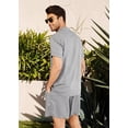 thumbnail image 3 of Conjunto De Camisa Para Hombre Casual Vacaciones Playa Moda, 3 of 7