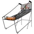 thumbnail image 5 of ZENY Electronic Double Shot Basketball Arcade Game Foldable 2-Player Hoop with 8 Game Options, LED Scoring & 4 Balls, Black, 5 of 7